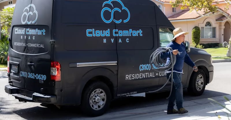 Heating & AC System Replacement — Winter — Cloud Comfort HVAC